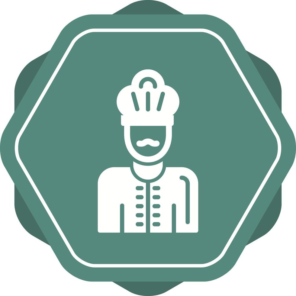 icono de vector de chef