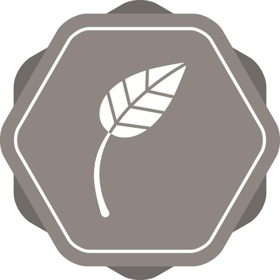 icono de vector de hoja