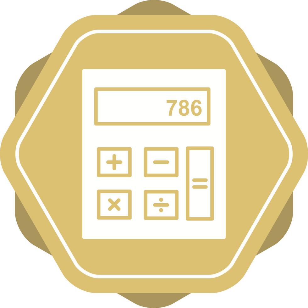 Calculator Vector Icon