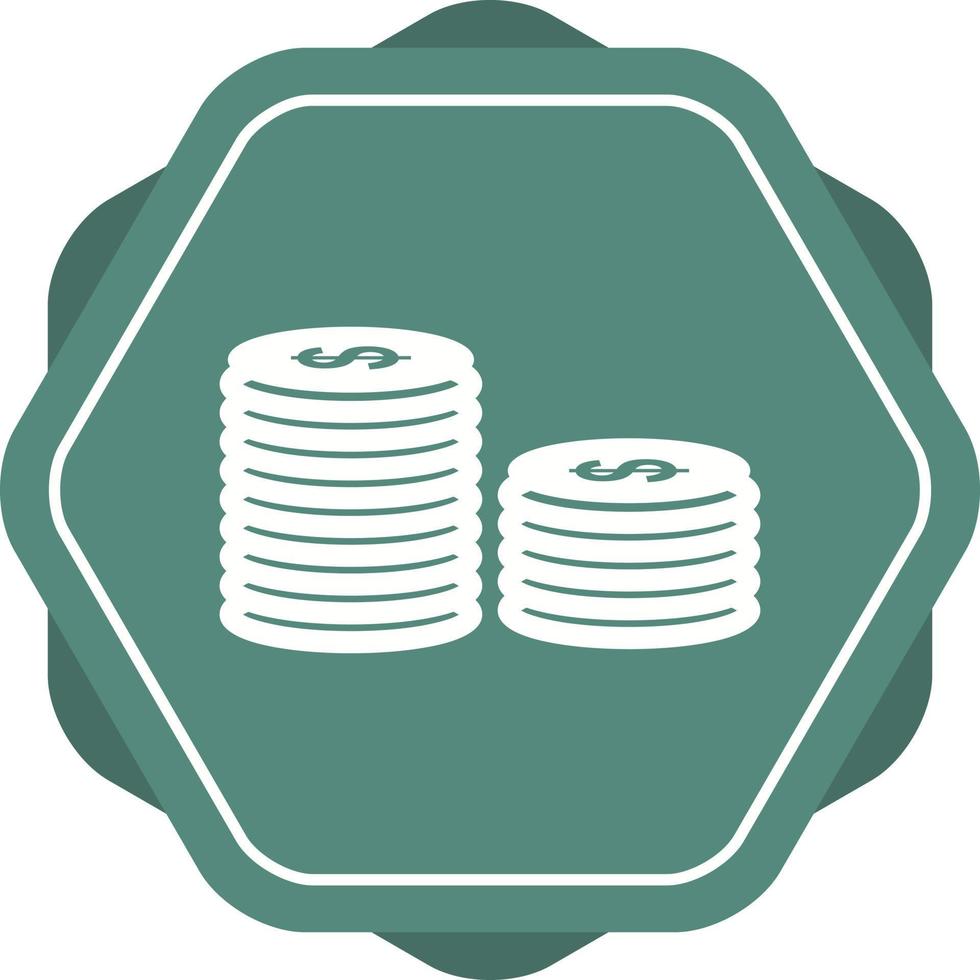 Stack of Coins Vector Icon