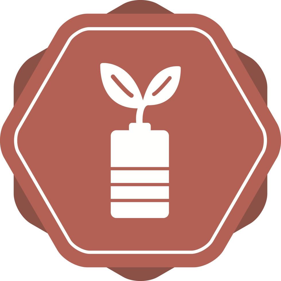 Eco friendly Battery Vector Icon
