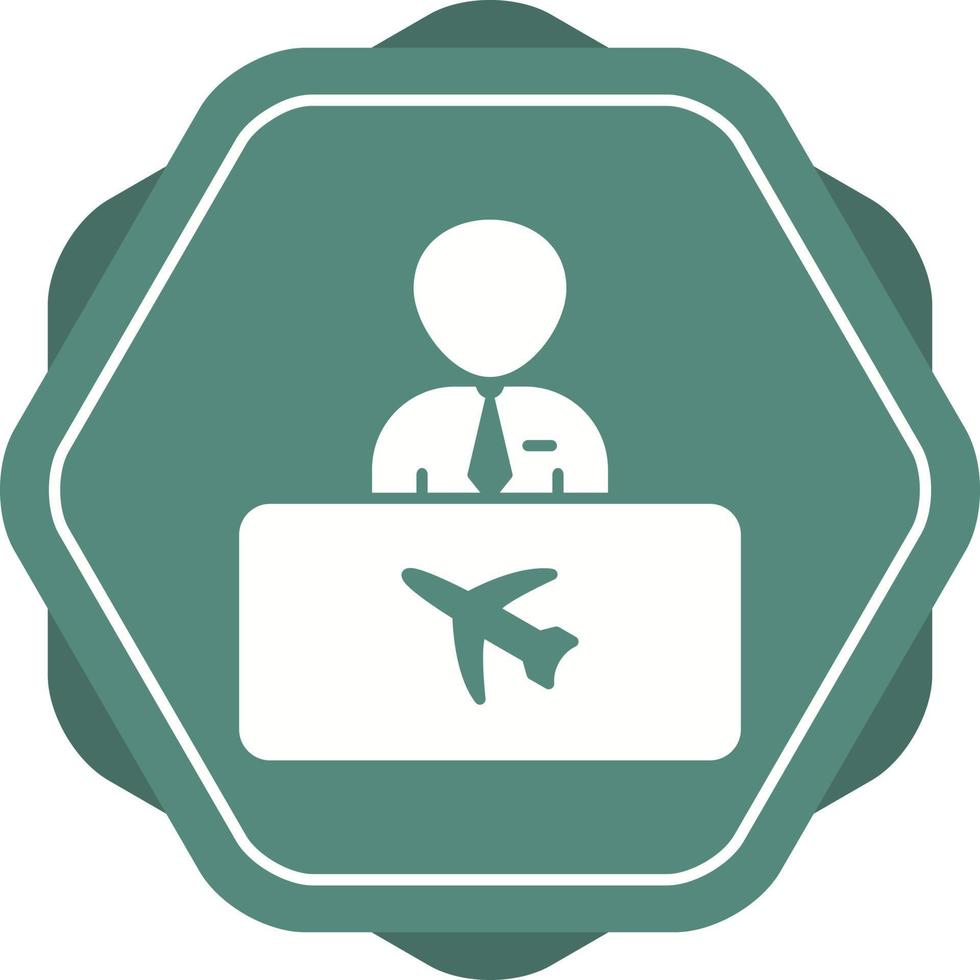 Flight Information Vector Icon
