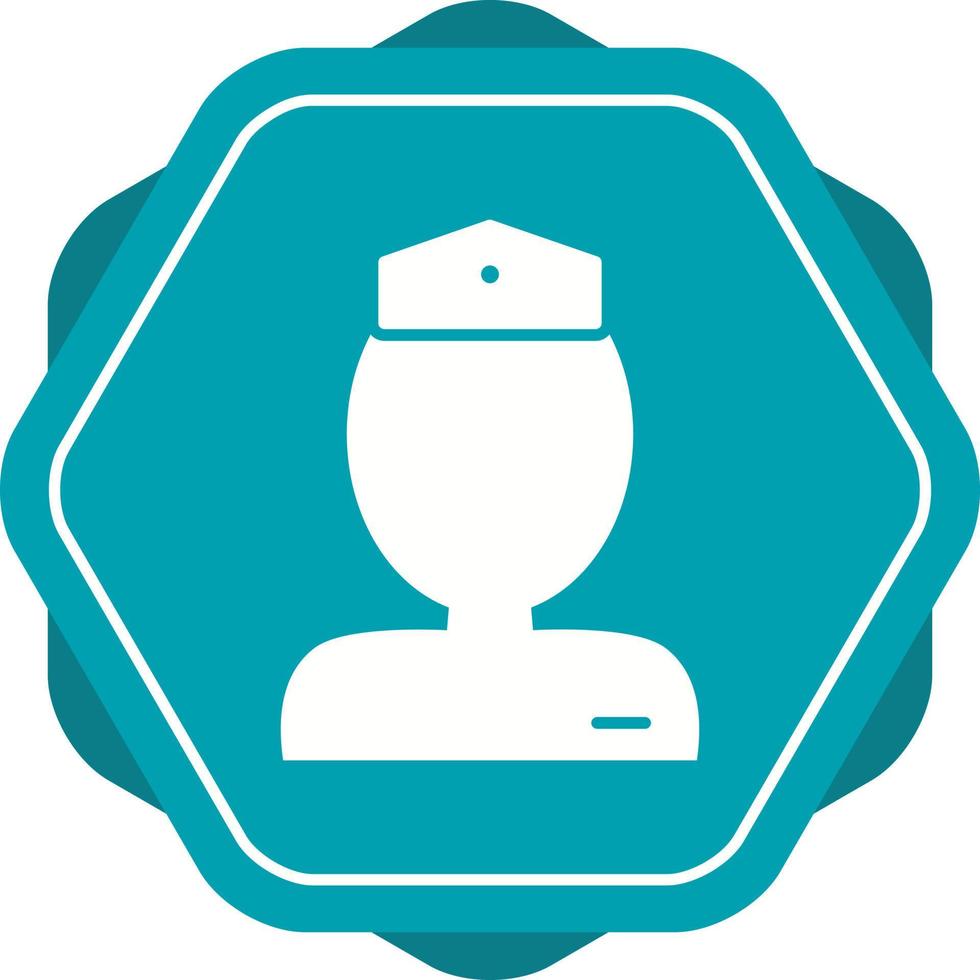 Flight Attendant Vector Icon