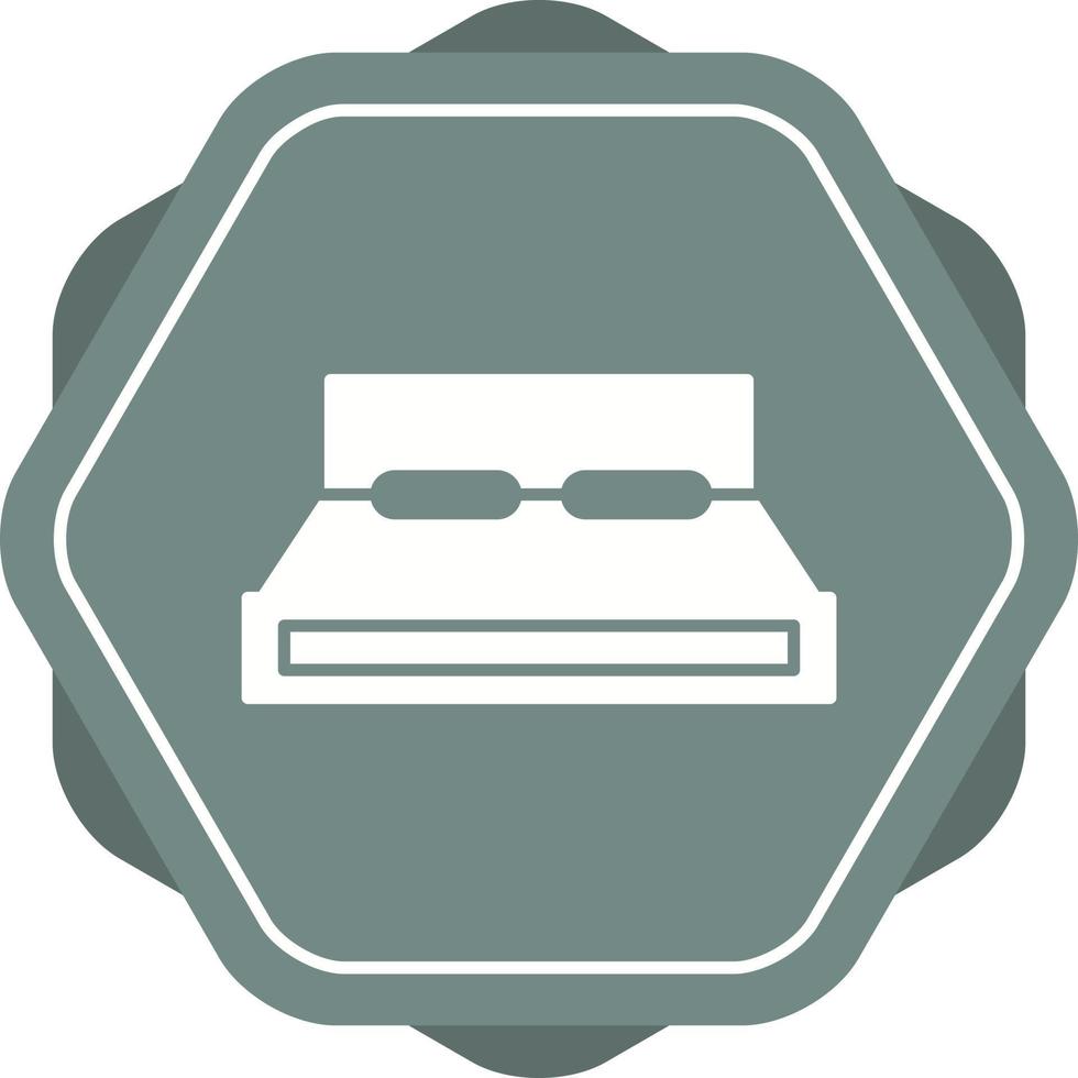 Double Bed Vector Icon