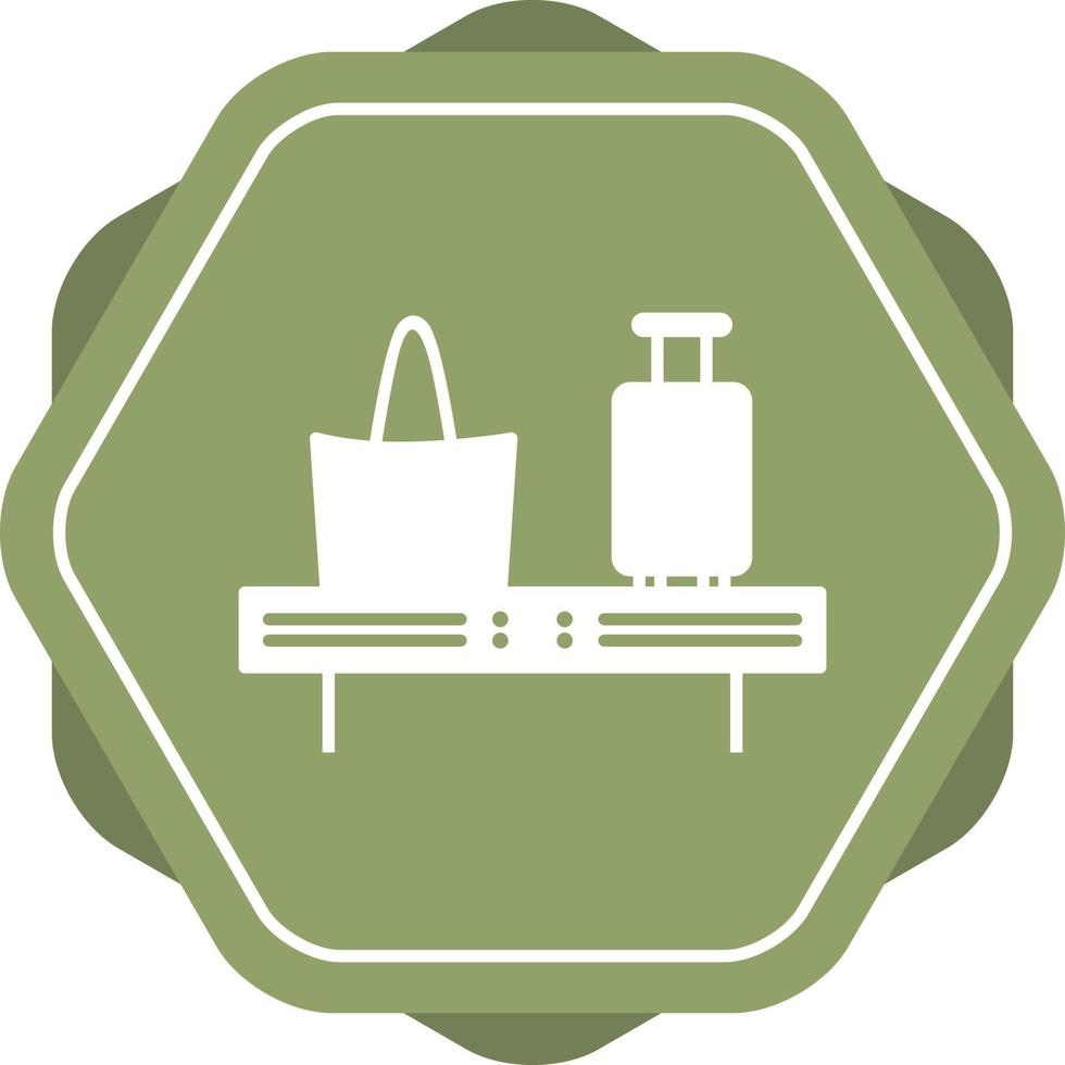 Luggage Carousel Vector Icon