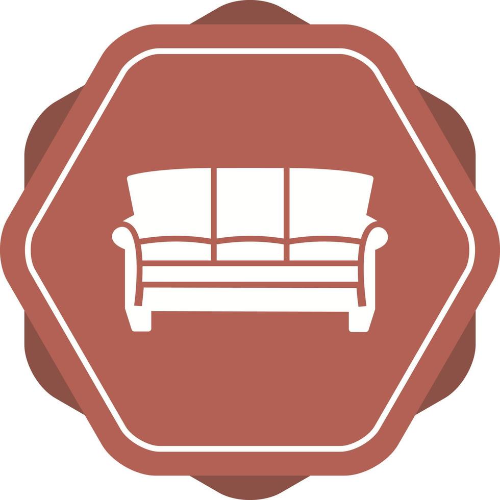 Large Sofa Vector Icon