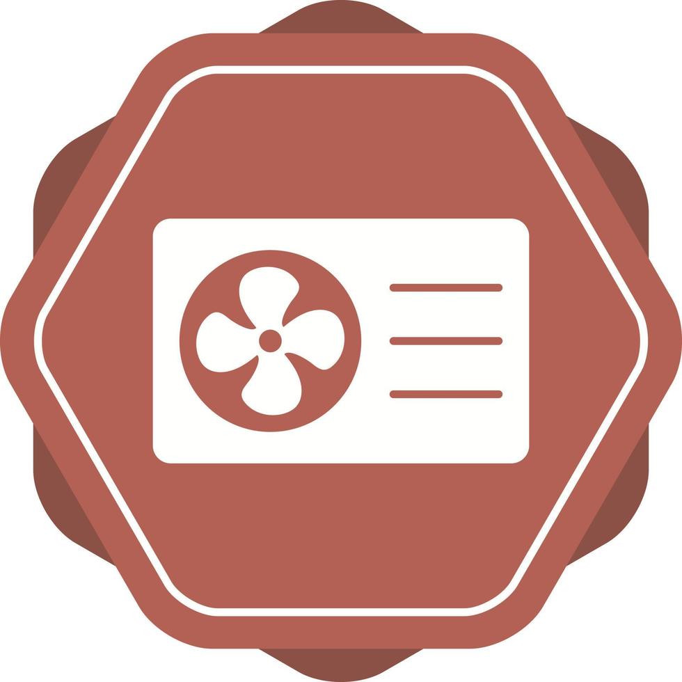 AC Outside Unit Vector Icon
