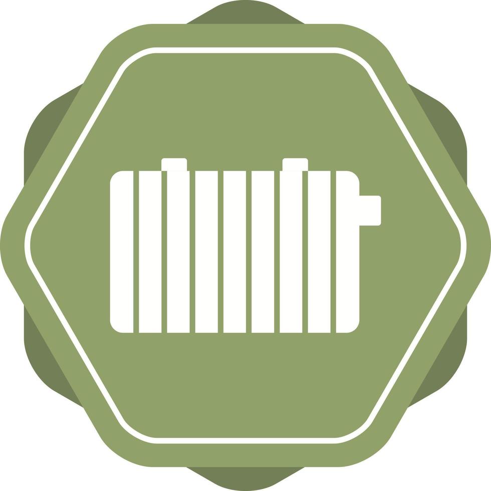 Heat Radiator Vector Icon
