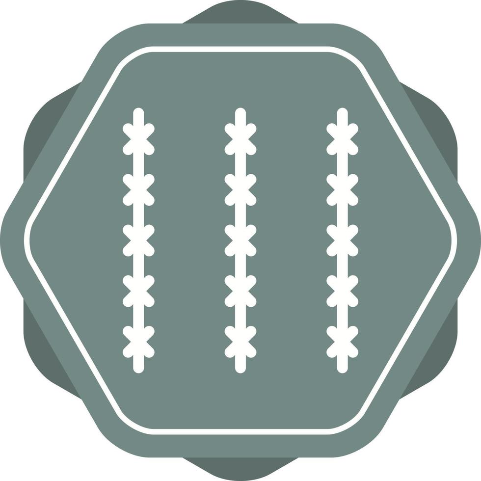 Pointed Wire Vector Icon