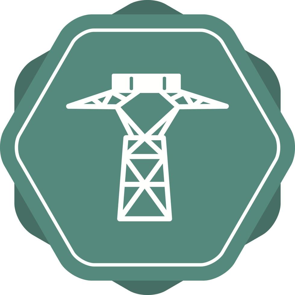 Power Line Vector Icon