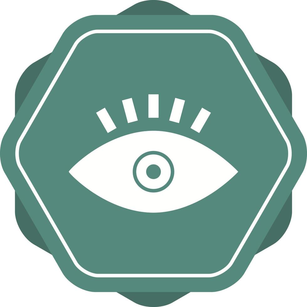 icono de vector de ojo