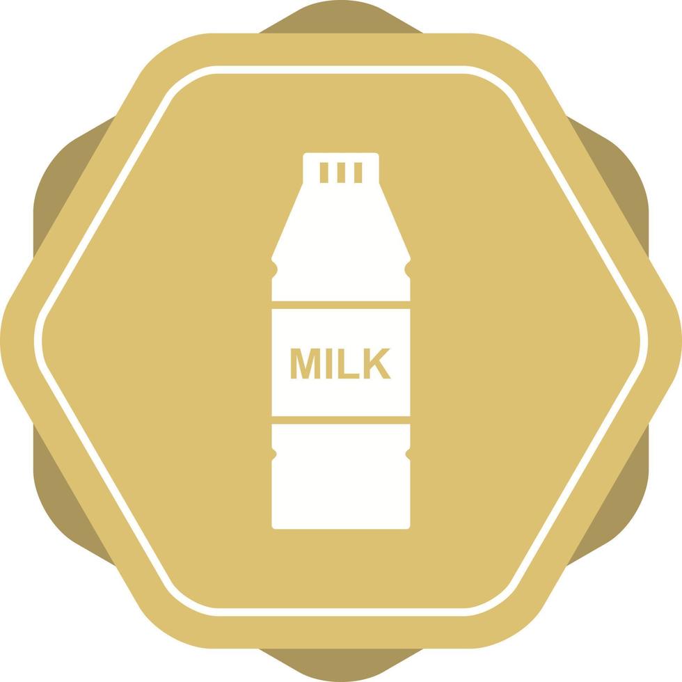 Milk Bottle Vector Icon