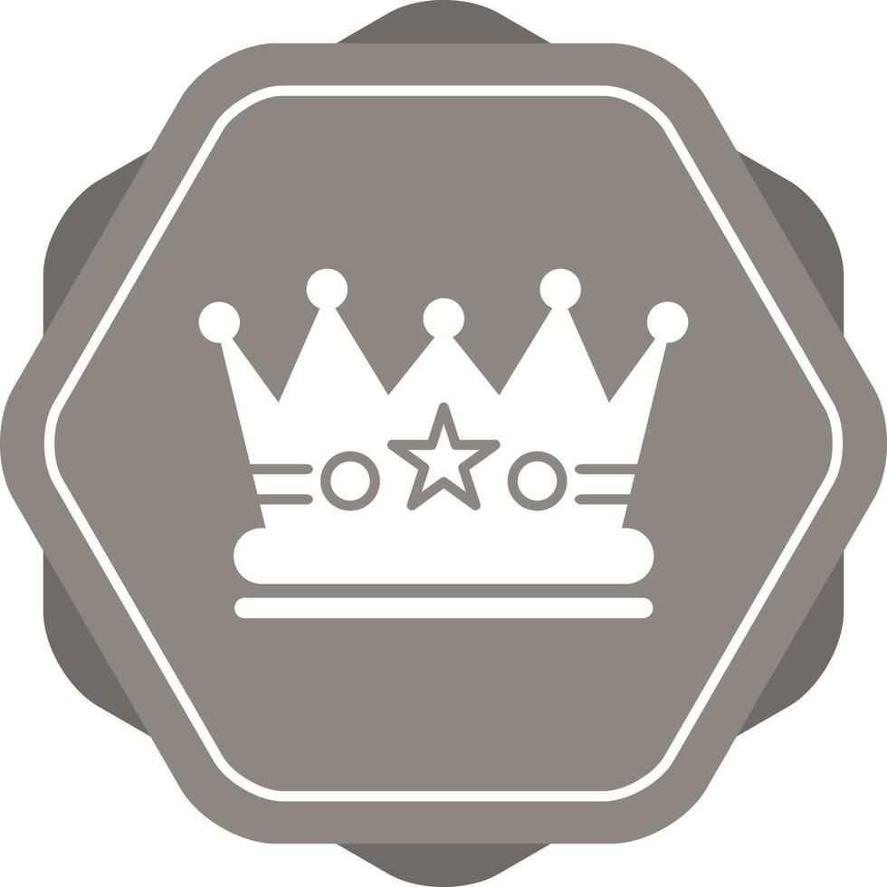 icono de vector de corona