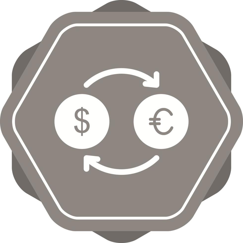 Dollar to Euro Vector Icon