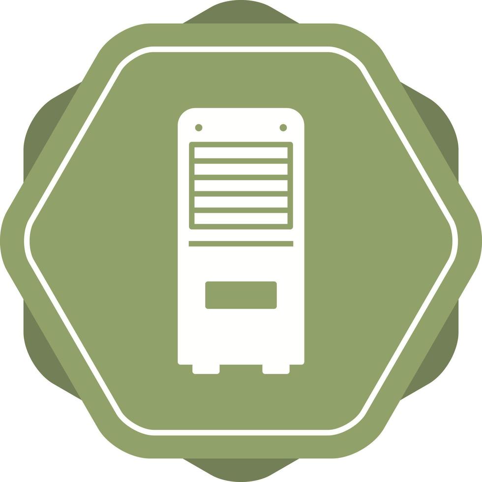 Mobile Air Conditioner Vector Icon