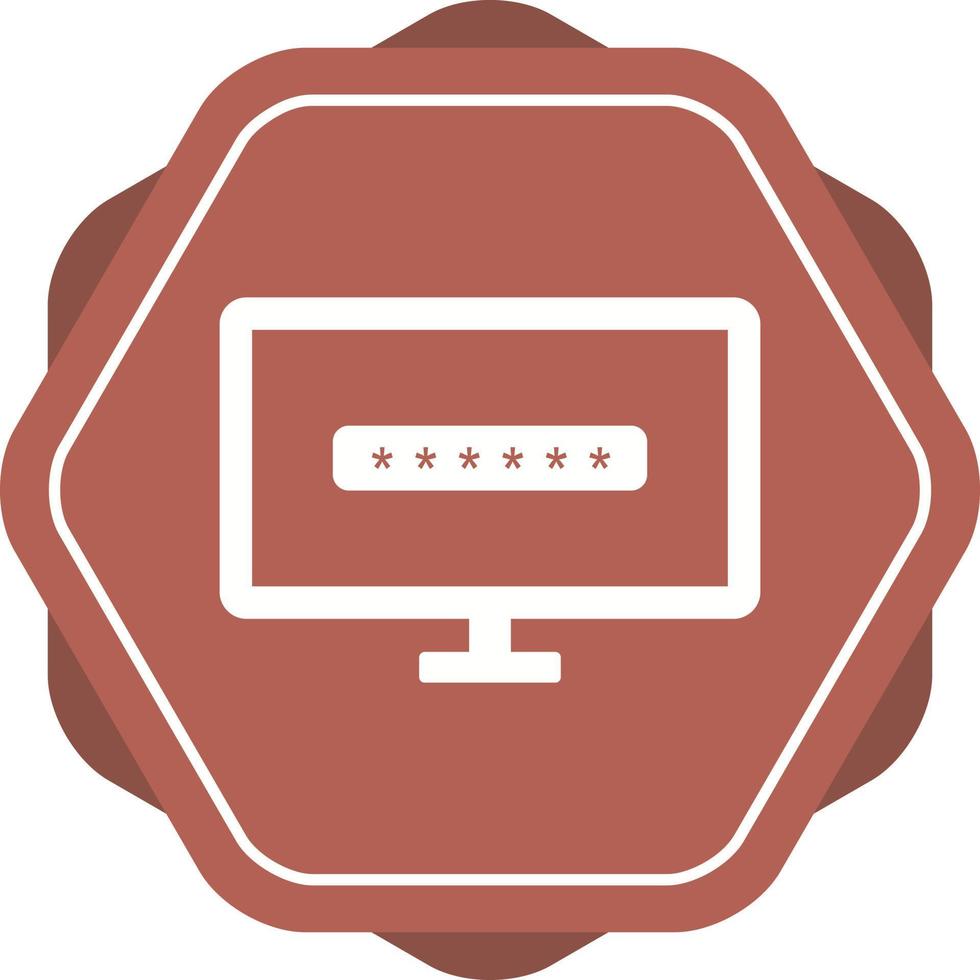 System Password Vector Icon