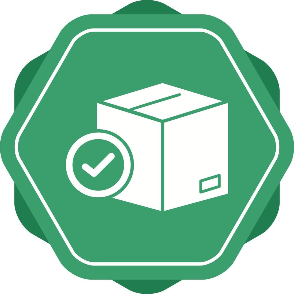 Package Delivered Vector Icon