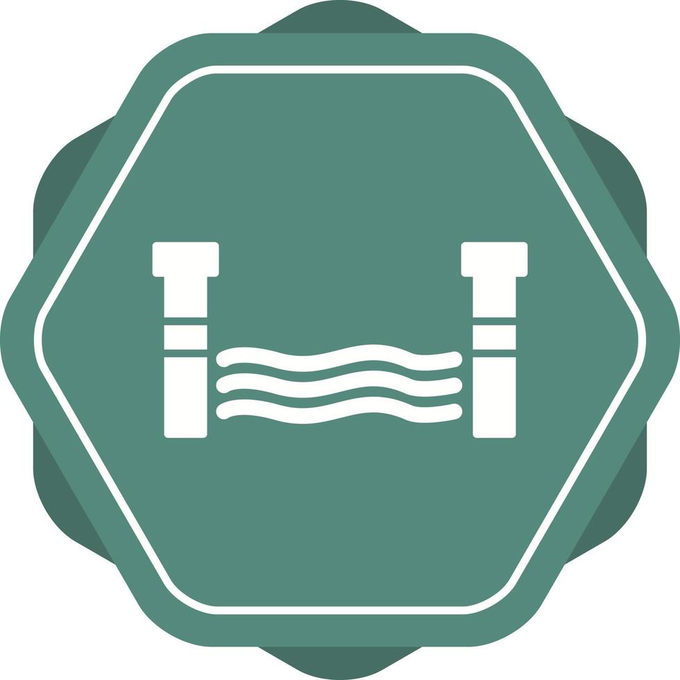 Water Dam Vector Icon