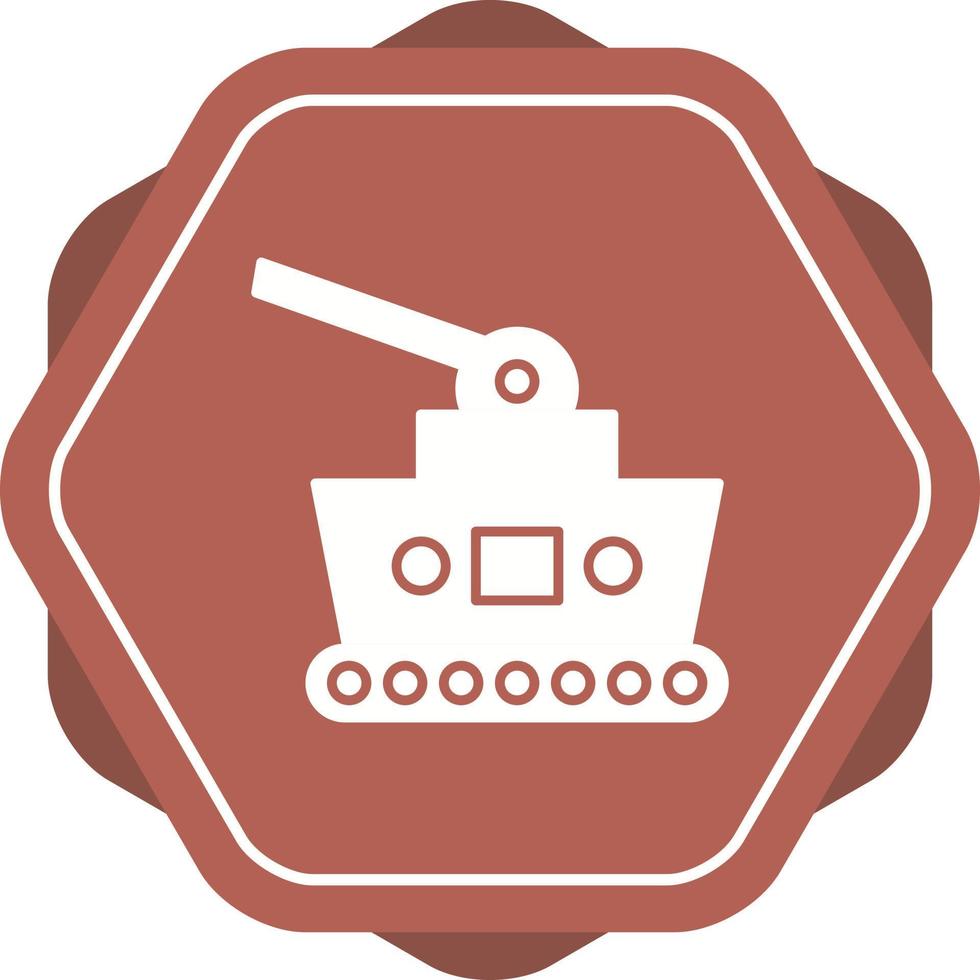 icono de vector de tanque