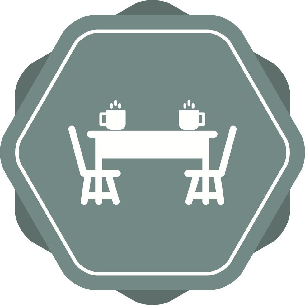 Dining Table Vector Icon