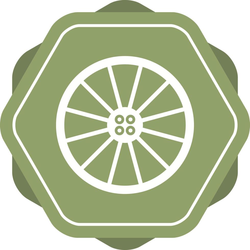 Wheel Vector Icon