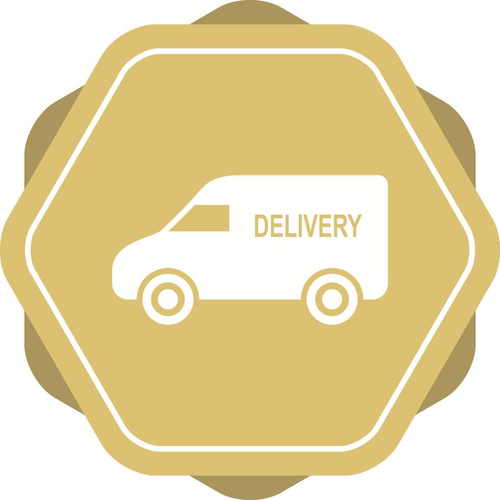 Delivery Car Vector Icon