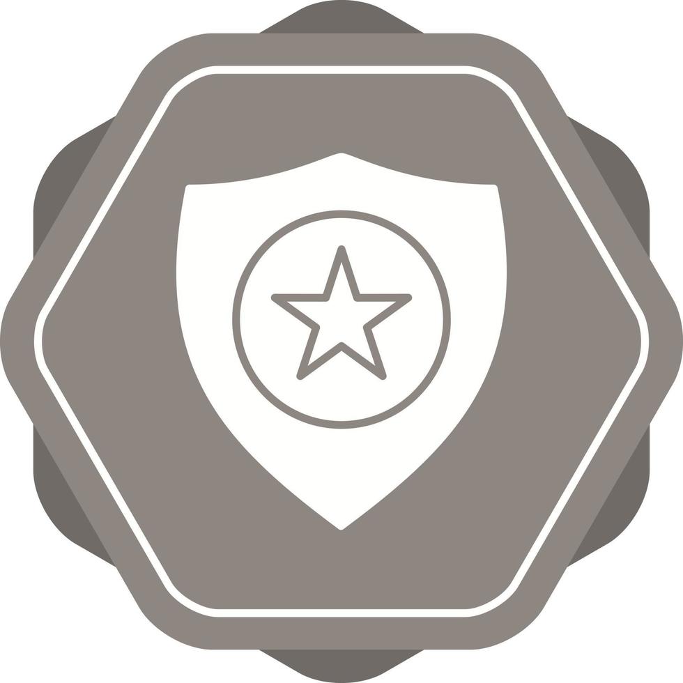 Police Badge Vector Icon