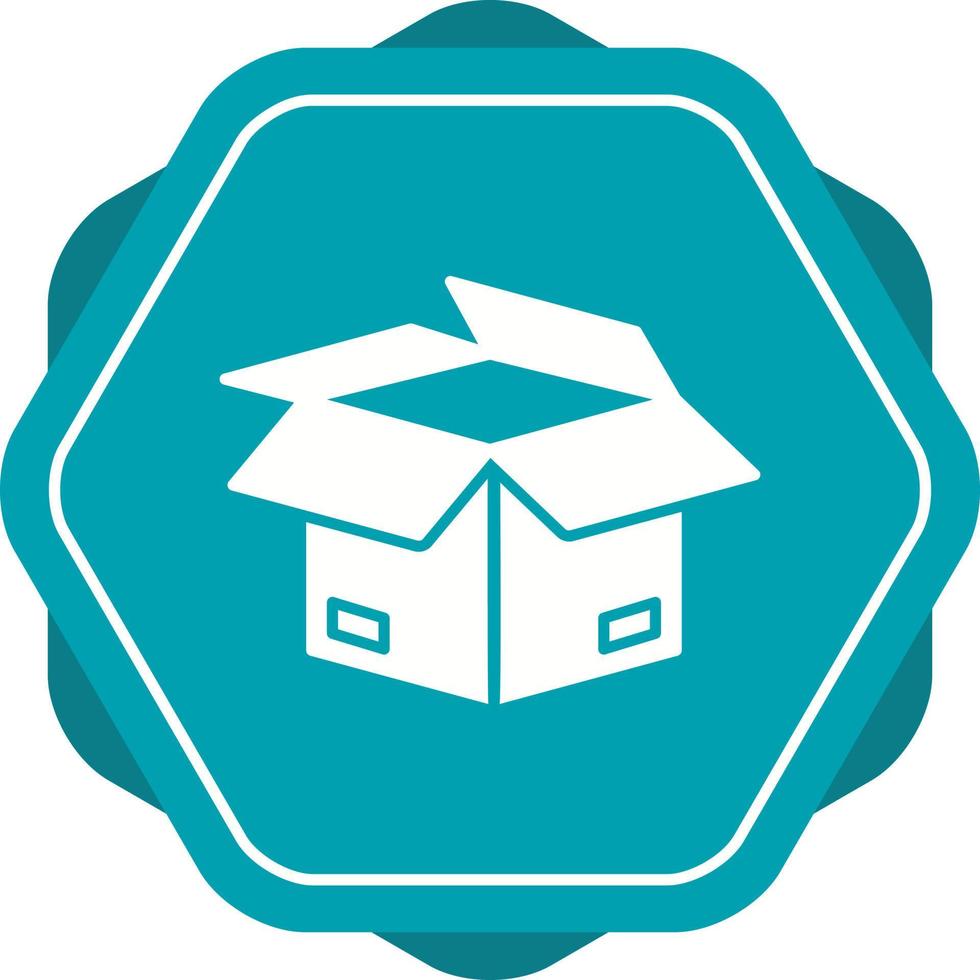 Open Box Vector Icon