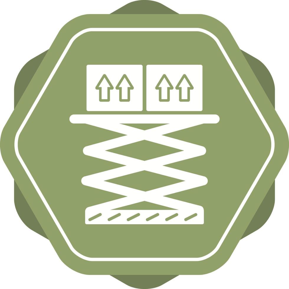 Lift Box Vector Icon
