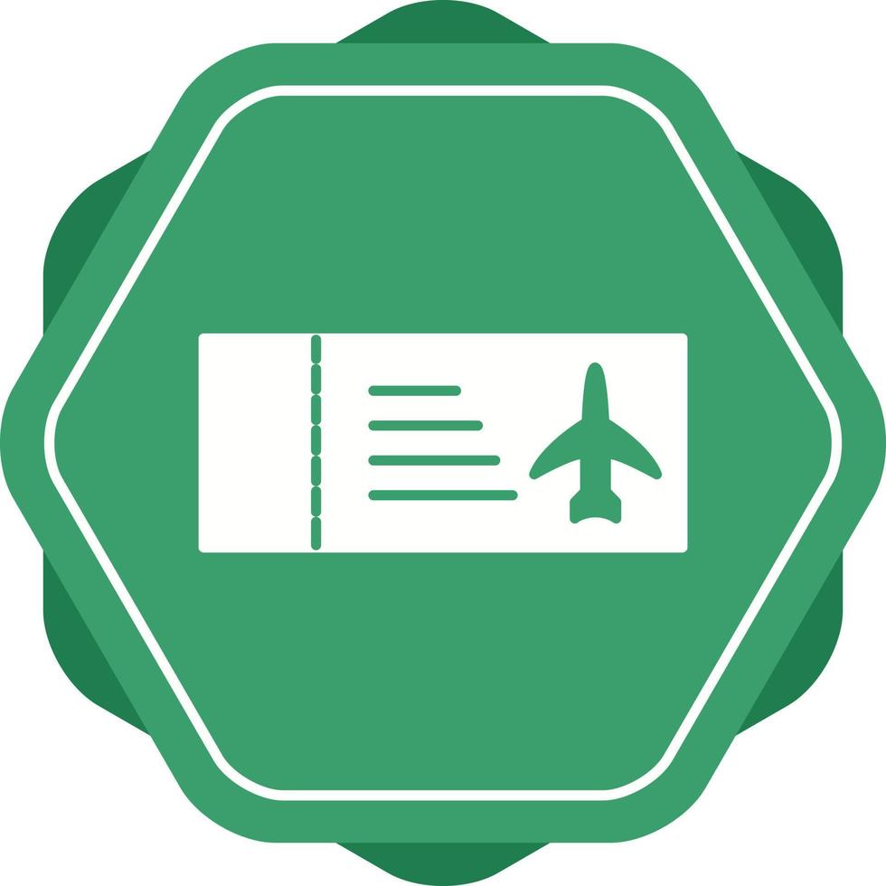 Plane Tickets Vector Icon