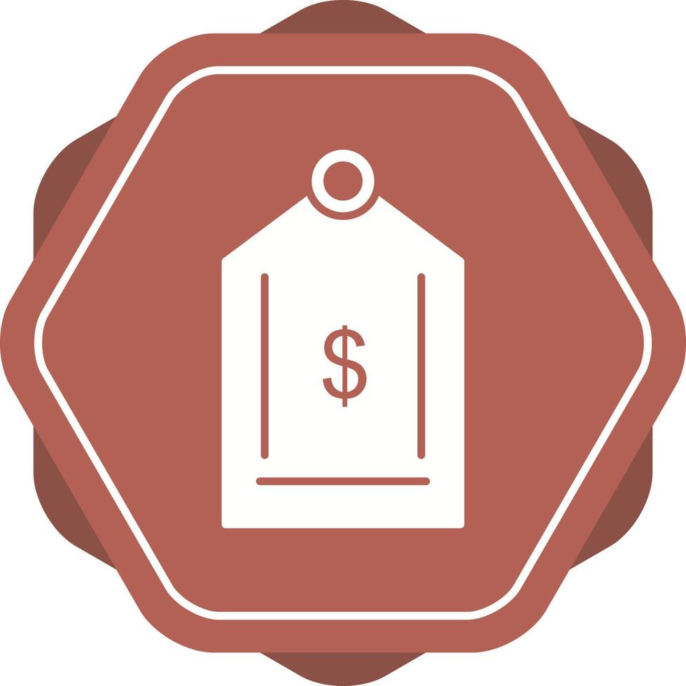 Dollar Tag Vector Icon