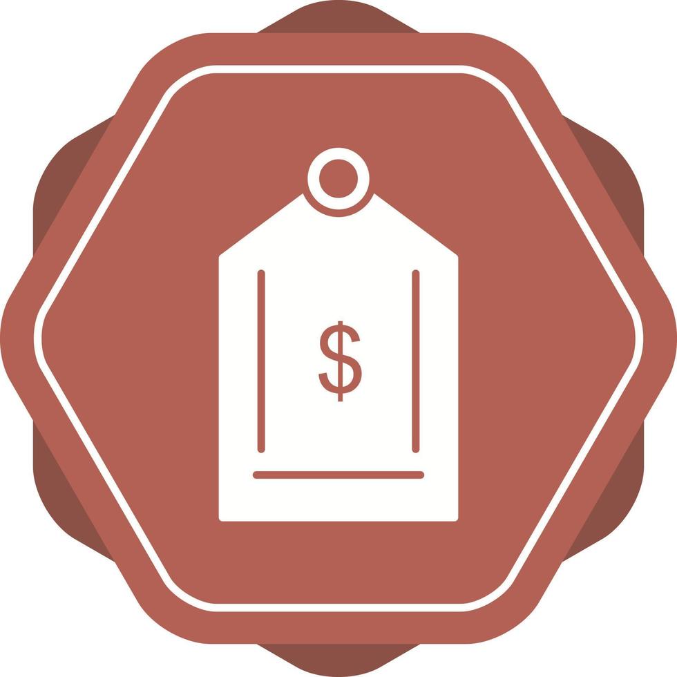 Dollar Tag Vector Icon