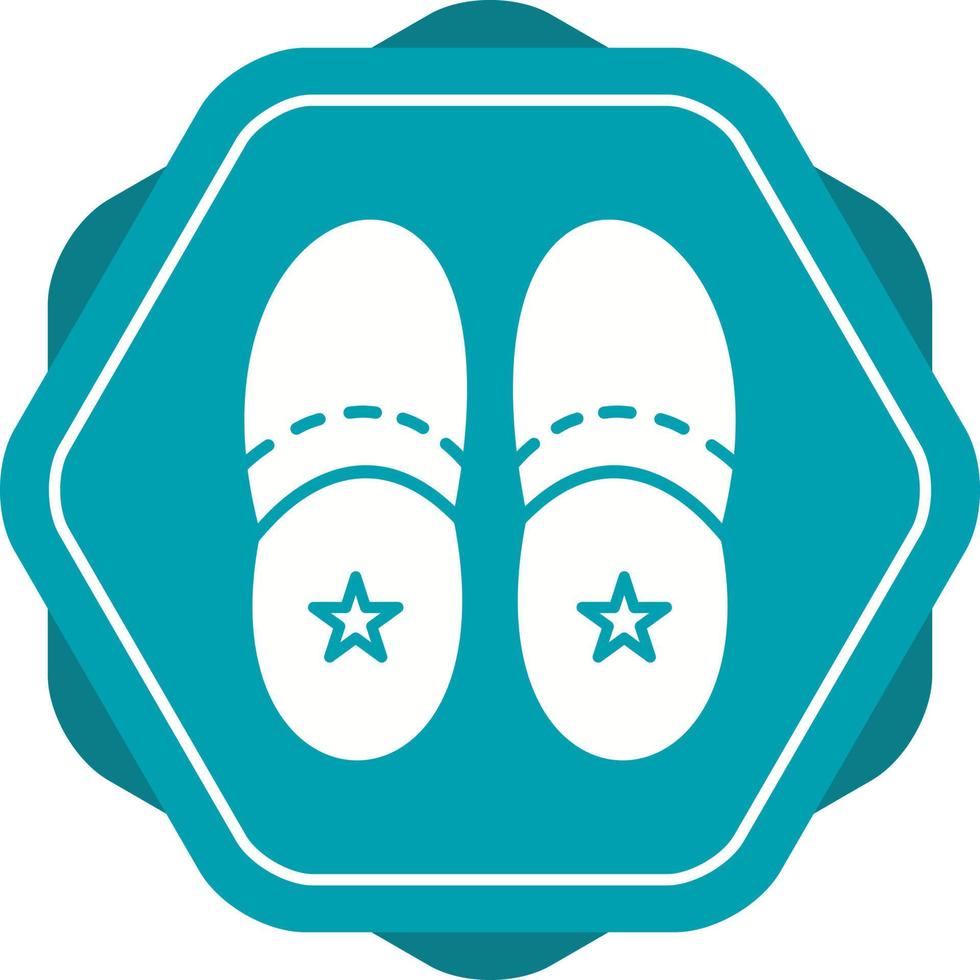 icono de vector de zapatillas