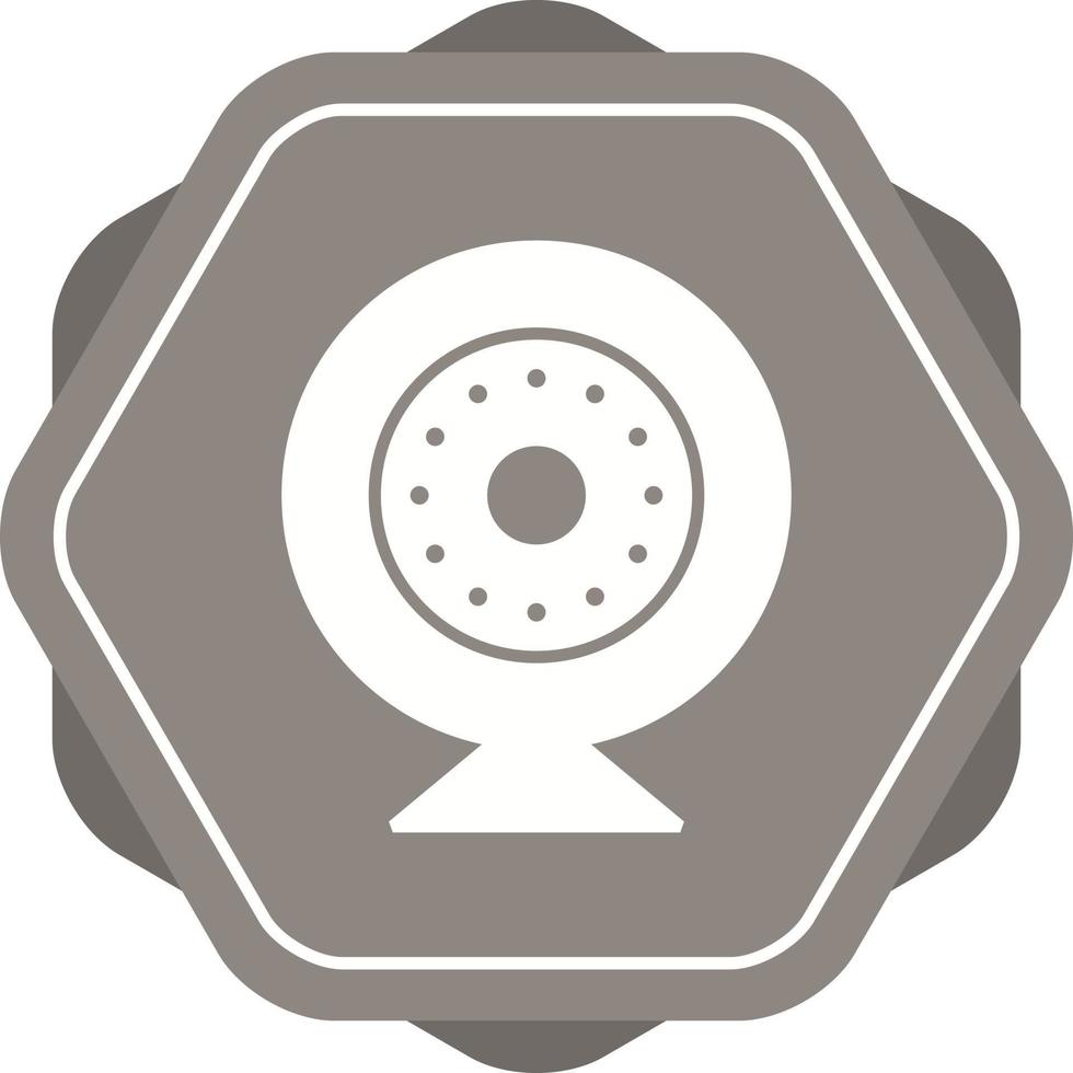 icono de vector de cámara de seguridad