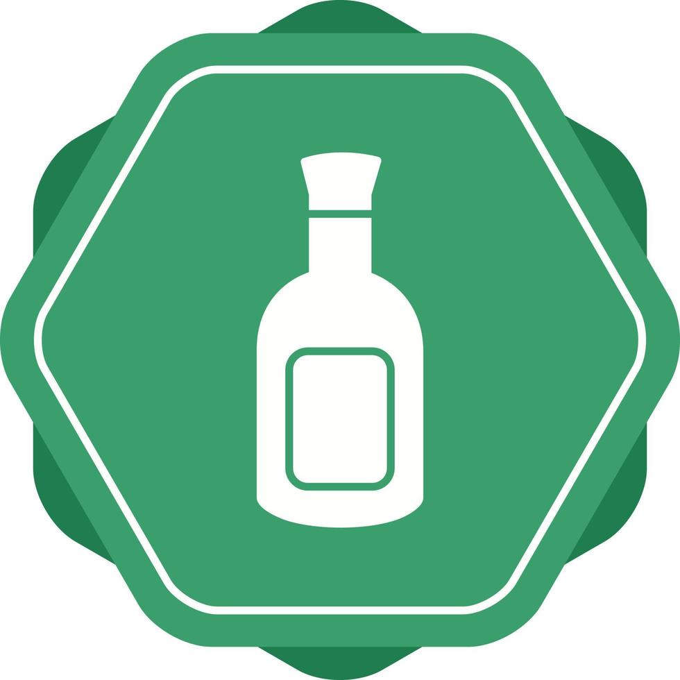 icono de vector de botella de bebida