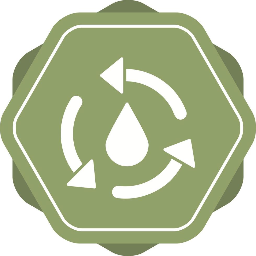 icono de vector de reciclaje