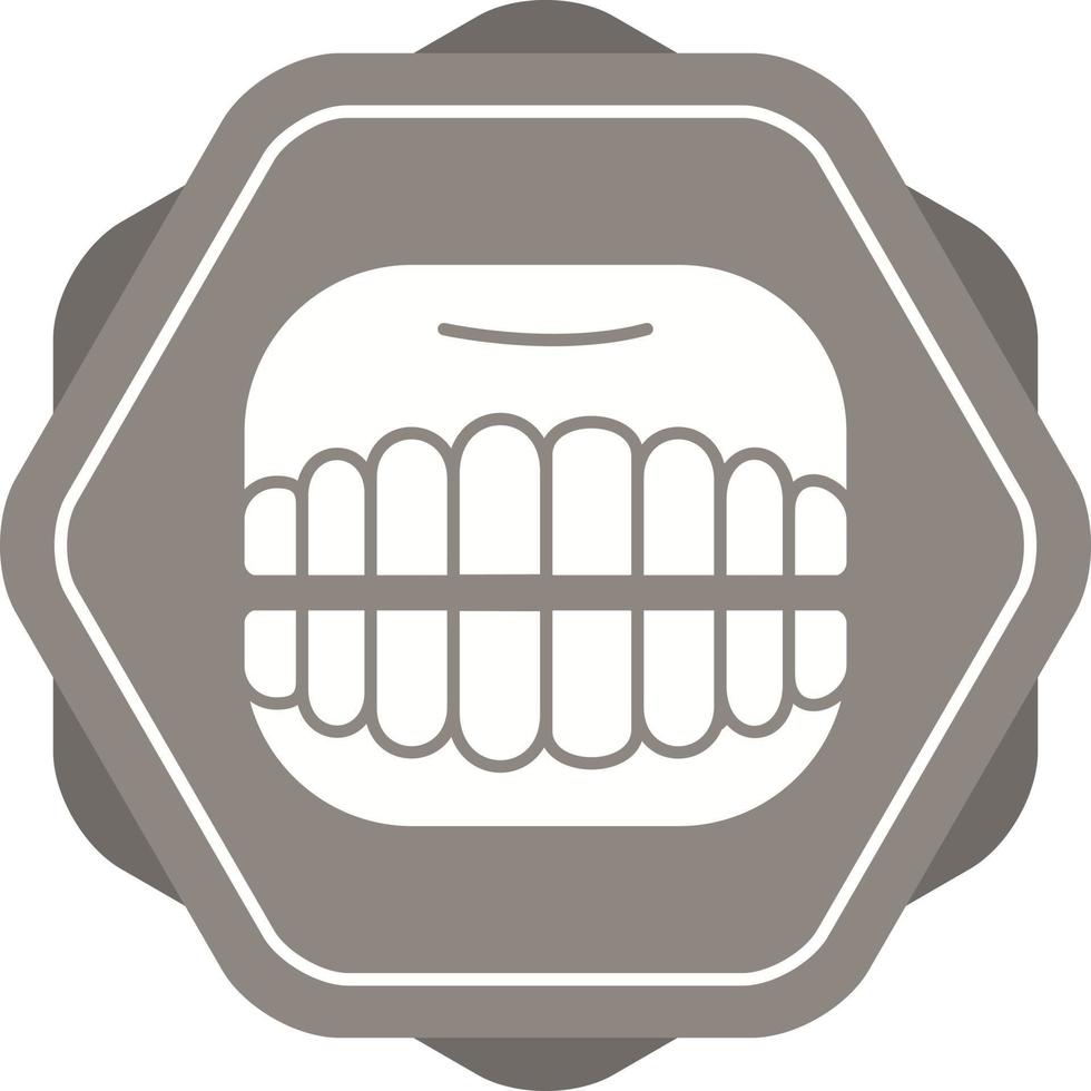 Denture Vector Icon
