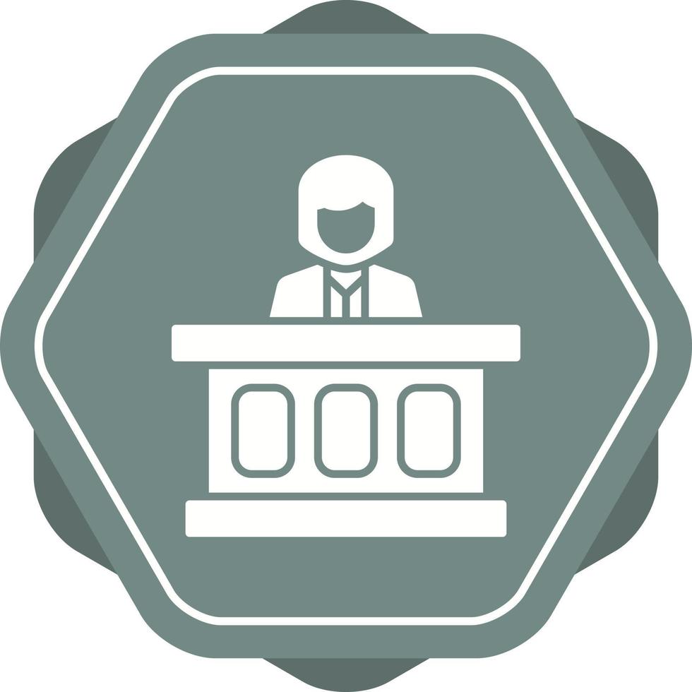 Jury Vector Icon