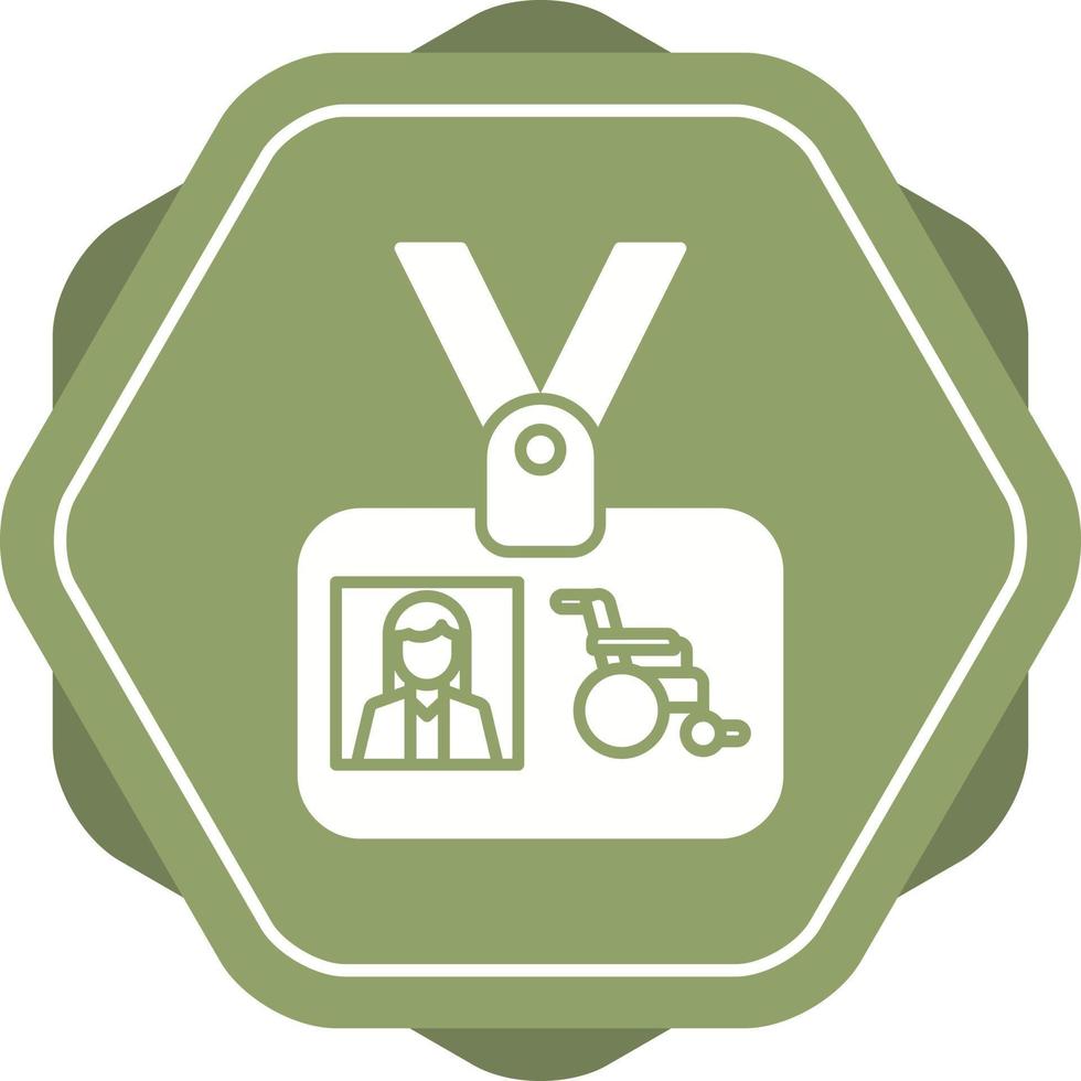 Id Card Vector Icon