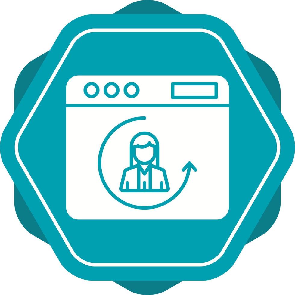 Return Visitor Vector Icon