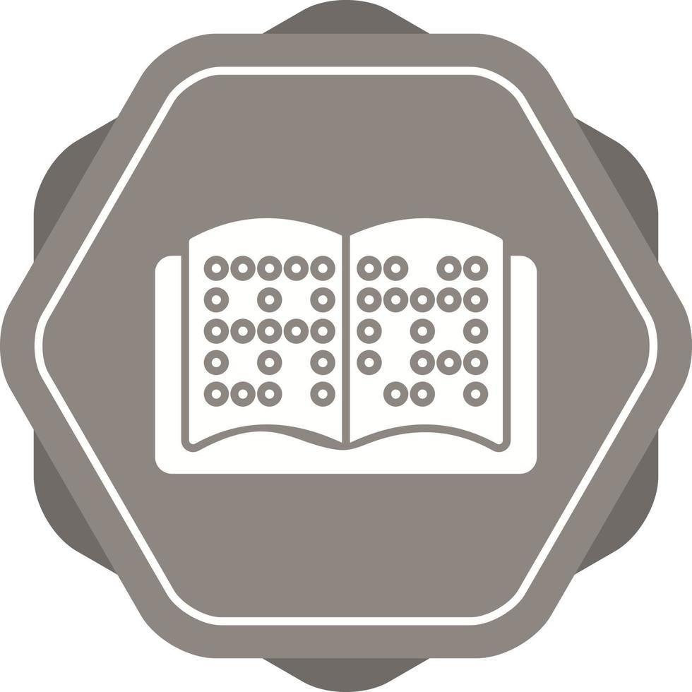 Braille Vector Icon