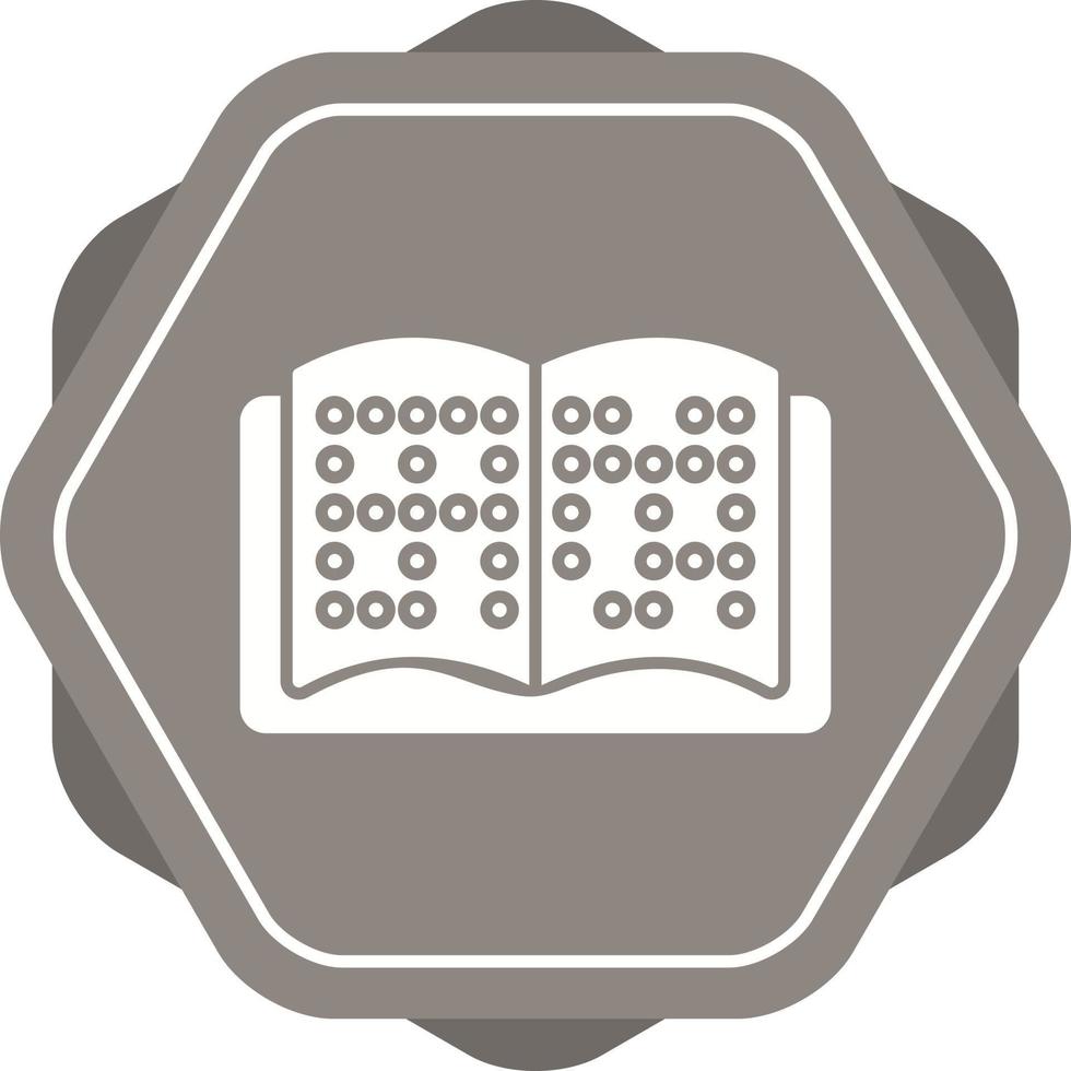 Braille Vector Icon