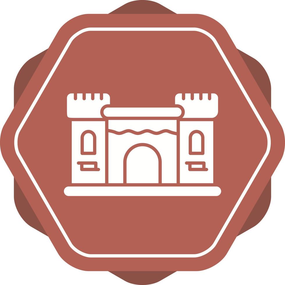 icono de vector de castillo