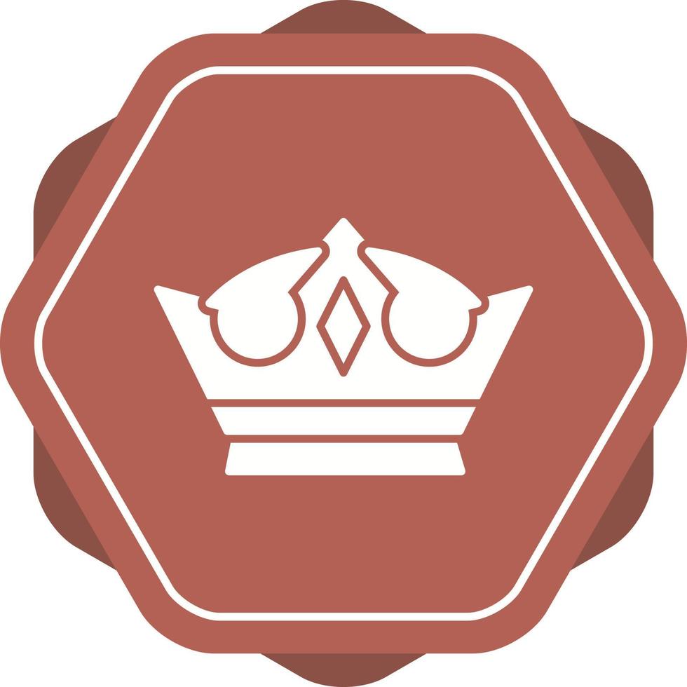 icono de vector de corona