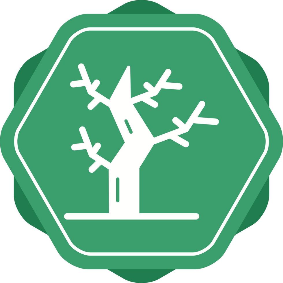 Dry Tree Vector Icon