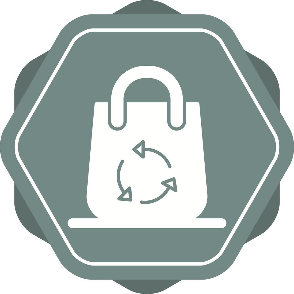 Eco Bag Vector Icon