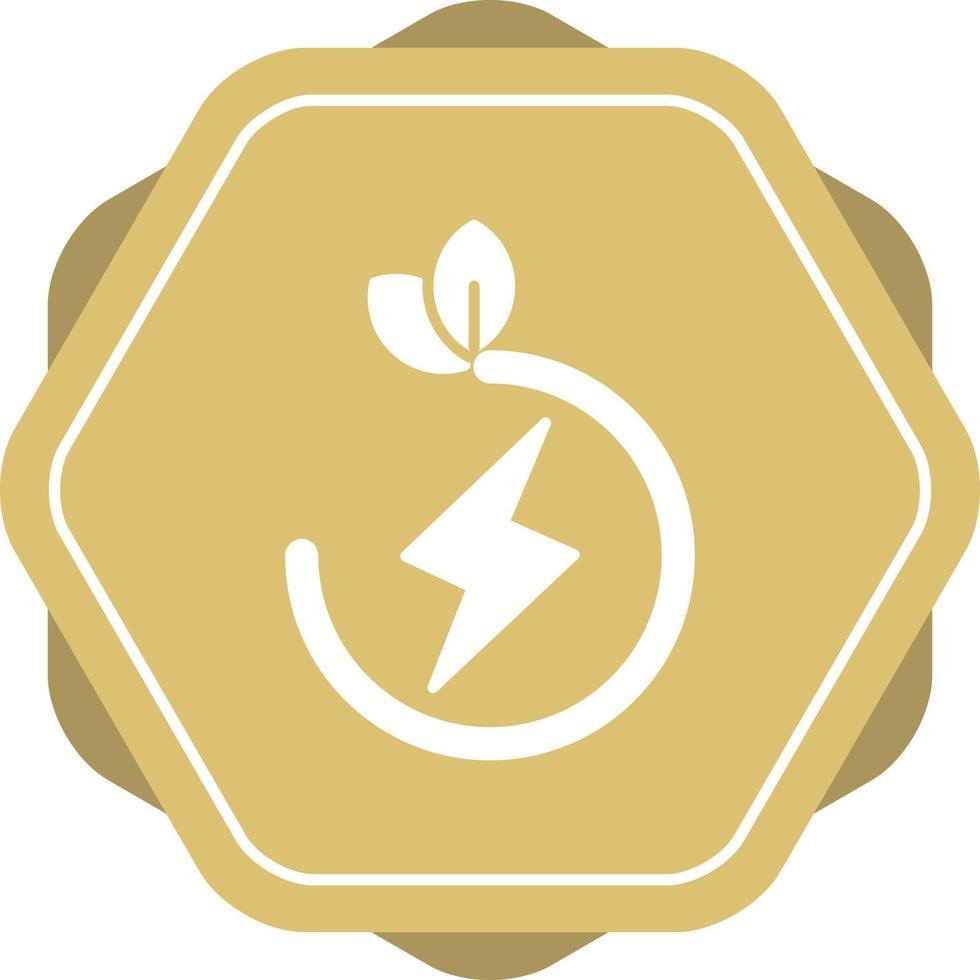 Eco Energy Vector Icon