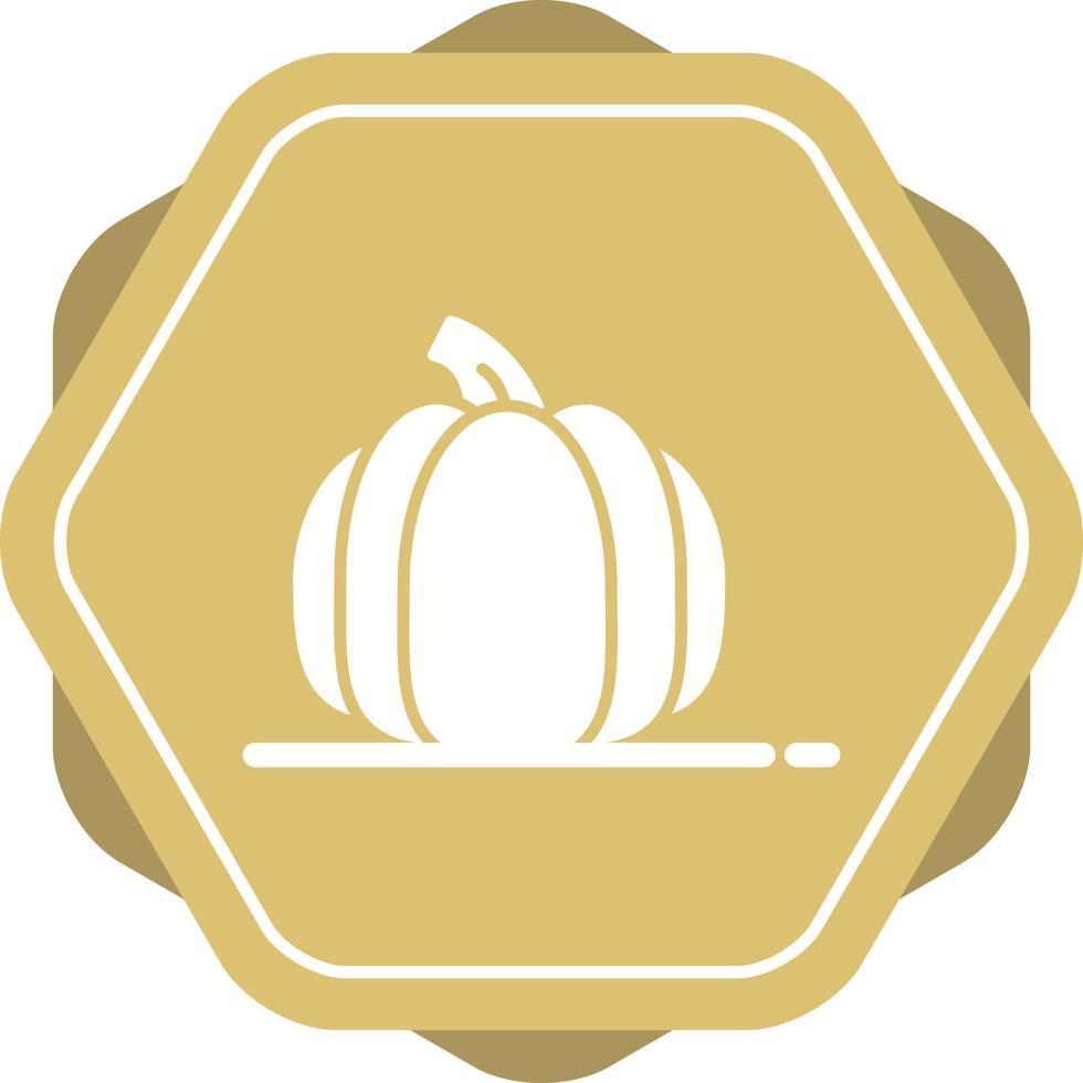 icono de vector de calabaza