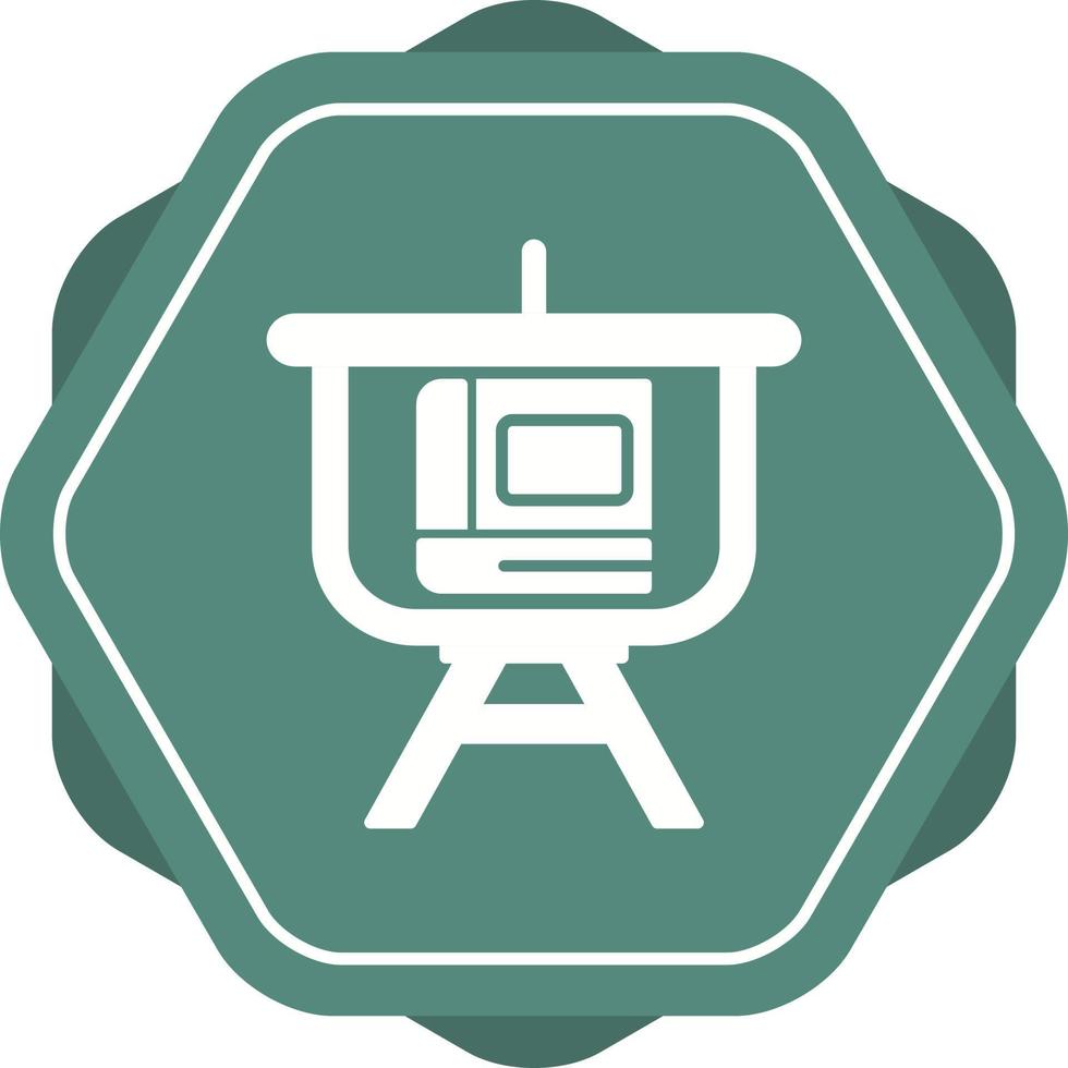 Education Presentation Vector Icon