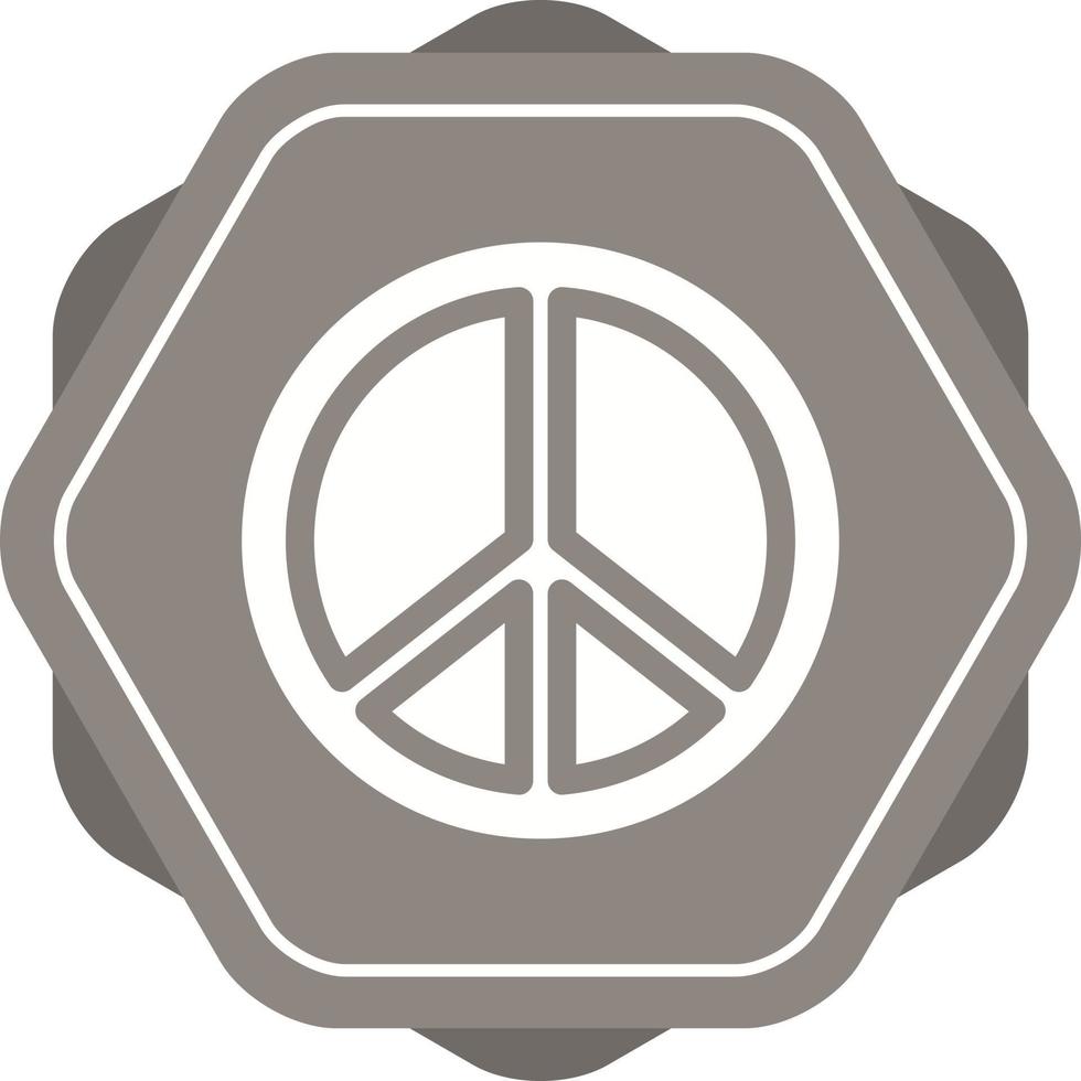 icono de vector de paz